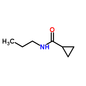 N-propylcyclopropanecarboxamide Structure,26389-59-3Structure