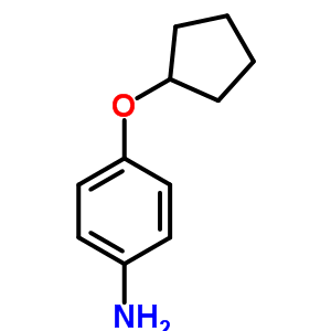 4-Cyclopentyloxy-phenylamine Structure,26455-36-7Structure