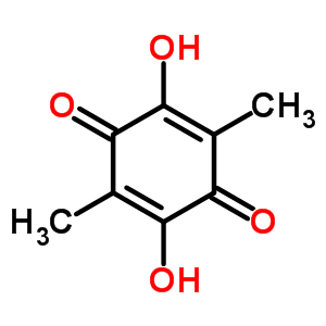 2,5-Cyclohexadiene-1,4-dione,2,5-dihydroxy-3,6-dimethyl- Structure,2654-72-0Structure