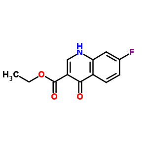 7-Fluoro-4-hydroxy-3-quinolinecarboxylic acid ethyl ester Structure,26892-97-7Structure