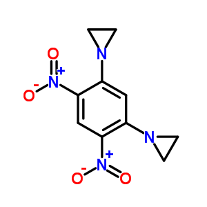 (9CI)-1,1-(4,6-二硝基-1,3-亚苯基)双-氮丙啶结构式_27091-25-4结构式