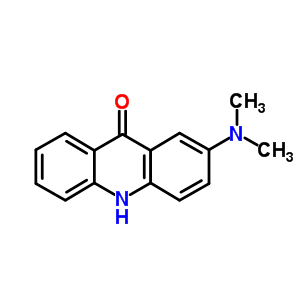 9(10H)-acridinone,2-(dimethylamino)- Structure,27143-65-3Structure