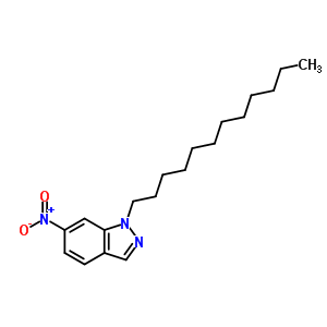 1H-indazole,1-dodecyl-6-nitro- Structure,27225-60-1Structure