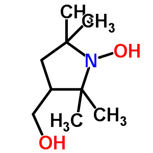 3-(Hydroxymethyl)-1-oxy-2,2,5,5-tetramethylpyrrolidine Structure,27298-75-5Structure