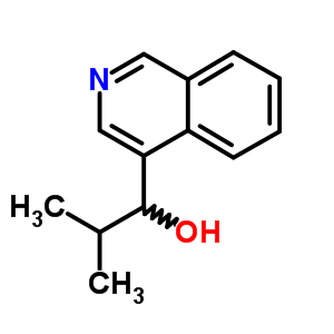 a-(1-甲基乙基)-4-异喹啉甲醇结构式_27302-05-2结构式