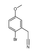 2-(2-Bromo-5-methoxyphenyl)acetonitrile Structure,27387-23-1Structure