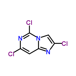 Imidazo[1,2-c]pyrimidine,2,5,7-trichloro- Structure,27420-35-5Structure