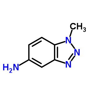 1H-benzotriazol-5-amine,1-methyl- Structure,27799-83-3Structure