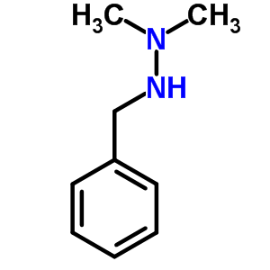 2-Benzyl-1,1-dimethylhydrazine Structure,28082-45-3Structure