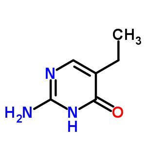 4(1H)-pyrimidinone, 2-amino-5-ethyl-(9ci) Structure,28224-63-7Structure