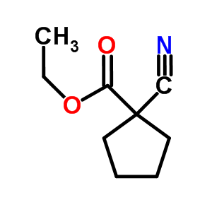 Ethyl 1-cyanocyclopentanecarboxylate Structure,28247-14-5Structure