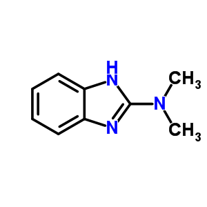 N,n-dimethyl-1h-benzoimidazol-2-amine Structure,2851-13-0Structure