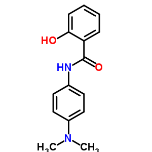 Benzamide,n-[4-(dimethylamino)phenyl]-2-hydroxy- Structure,2867-96-1Structure