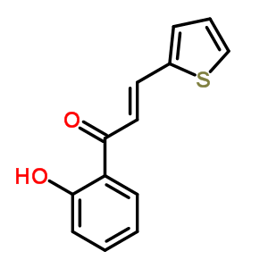 1-(2-羟基苯基)-3-(2-噻吩)-2-丙烯-1-酮结构式_2875-22-1结构式