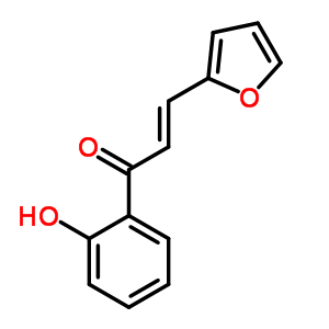 3-(2-呋喃)-1-(2-羟基苯基)-2-丙烯-1-酮结构式_2875-23-2结构式