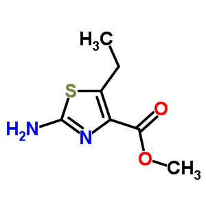 Methyl 2-amino-5-ethyl-1,3-thiazole-4-carboxylate Structure,28942-54-3Structure