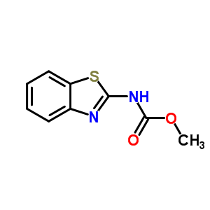 (9ci)-2-苯并噻唑-氨基甲酸甲酯结构式_28953-24-4结构式