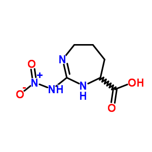 1H-1,3-diazepine-4-carboxylicacid,hexahydro-2-(nitroimino)-,(+)-(8ci) Structure,28958-86-3Structure