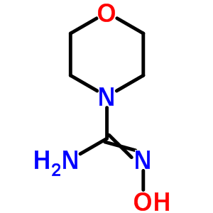 N-hydroxy-4-morpholinecarboximidamide Structure,29044-26-6Structure