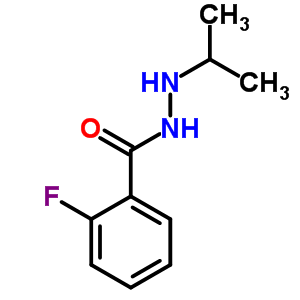 Benzoic acid,2-fluoro-, 2-(1-methylethyl)hydrazide Structure,2925-00-0Structure