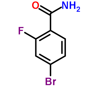 4-Bromo-2-fluorobenzamide Structure,292621-45-5Structure