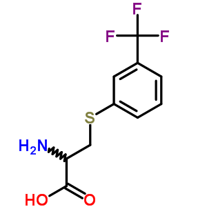 2-Amino-3-[3-(trifluoromethyl)phenyl]sulfanyl-propanoic acid Structure,2928-03-2Structure