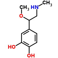 4-(1-Methoxy-2-(methylamino)ethyl)benzene-1,2-diol Structure,2947-02-6Structure