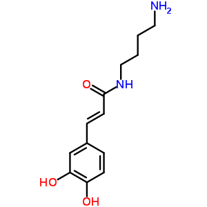 咖啡酰丁二胺结构式_29554-26-5结构式