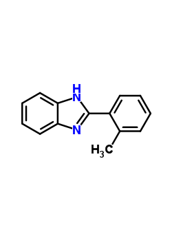 2-邻甲苯-1H-苯并咪唑结构式_2963-64-6结构式