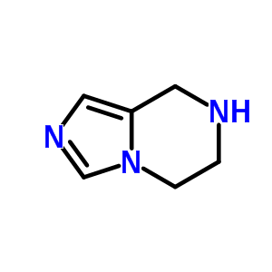 5,6,7,8-Tetrahydro-imidazo[1,5-a]pyrazine Structure,297172-19-1Structure