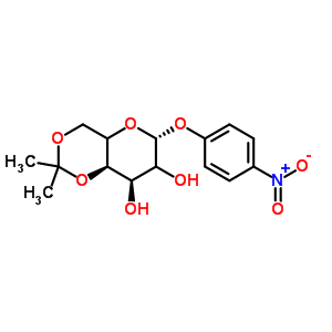 4-Nitrophenyl 4,6-O-Isopropylidene-beta-L-Erythro-Hexopyranoside Structure,29781-31-5Structure