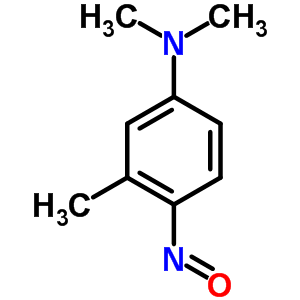 Benzenamine,n,n,3-trimethyl-4-nitroso- Structure,29785-93-1Structure