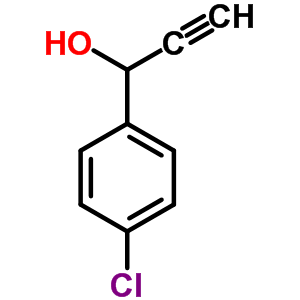 1-(4-氯-苯基)-2-丙炔-1-醇结构式_29805-11-6结构式