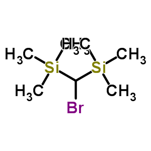 Bis(trimethylsilyl)bromomethane Structure,29955-12-2Structure