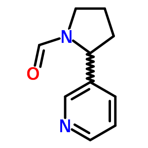 N-甲酰基去甲烟碱结构式_3000-81-5结构式