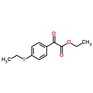 Ethyl 4-(ethylthio)benzoylformate Structure,300355-73-1Structure