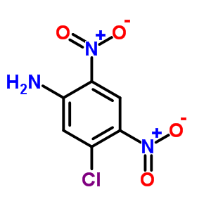 Benzenamine,5-chloro-2,4-dinitro- Structure,3013-86-3Structure