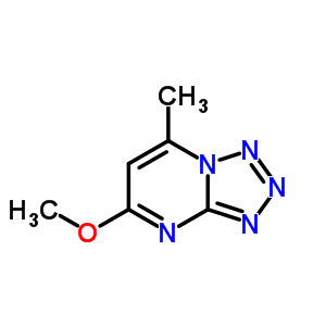 Tetrazolo[1,5-a]pyrimidine,5-methoxy-7-methyl- Structure,30152-88-6Structure