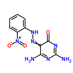 2,6-Diamino-5-[(2-nitrophenyl)hydrazinylidene]pyrimidin-4-one Structure,30188-89-7Structure