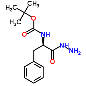 Tert-butyl n-(1-benzyl-2-hydrazino-2-oxoethyl)carbamate Structure,30189-48-1Structure