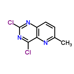 2,4-Dichloro-6-methylpyrido[3,2-d]pyrimidine Structure,30212-52-3Structure