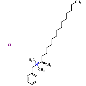 Benzylhexadecyldimethyl ammonium chloride Structure,30251-10-6Structure