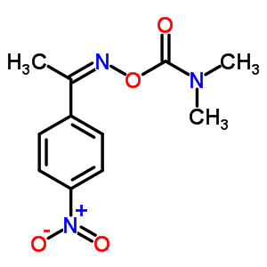 Ethanone,1-(4-nitrophenyl)-, o-[(dimethylamino)carbonyl]oxime (9ci) Structure,30288-95-0Structure