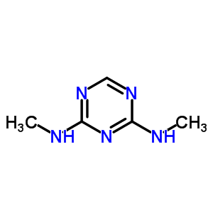 N2,n4-dimethyl-1,3,5-triazine-2,4-diamine Structure,30368-50-4Structure