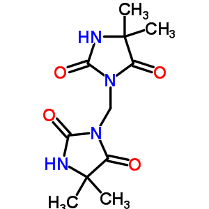 2,4-Imidazolidinedione,3,3-methylenebis[5,5-dimethyl- Structure,3040-97-9Structure