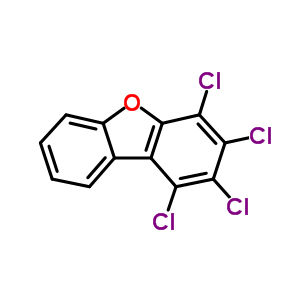 1,3,6,8-Tetrachlorodibenzofuran Structure,30402-14-3Structure