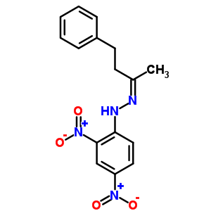 4-苯基-2-丁酮-2-(2,4-二硝基苯基)肼酮结构式_30435-51-9结构式