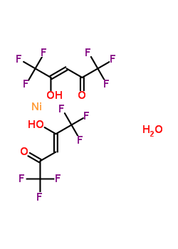 Nickel(II) hexafluoroacetylacetonate hydrate Structure,304695-77-0Structure