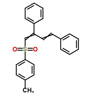 Benzene,1-[(2,4-diphenyl-1,3-butadien-1-yl)sulfonyl]-4-methyl- Structure,3048-30-4Structure