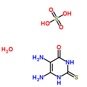 4,5-Diamino-6-hydroxy-2-mercaptopyrimidine hemisulfate salt Structure,304851-89-6Structure